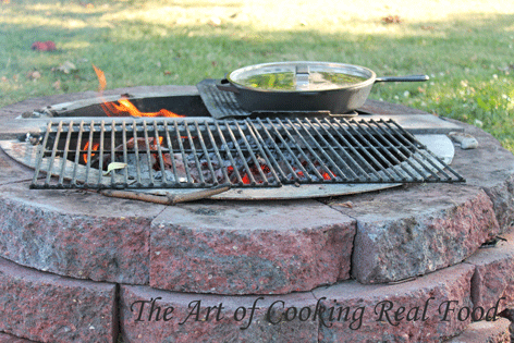 Fantastic Fall Feature Cooking Over A Fire Pit