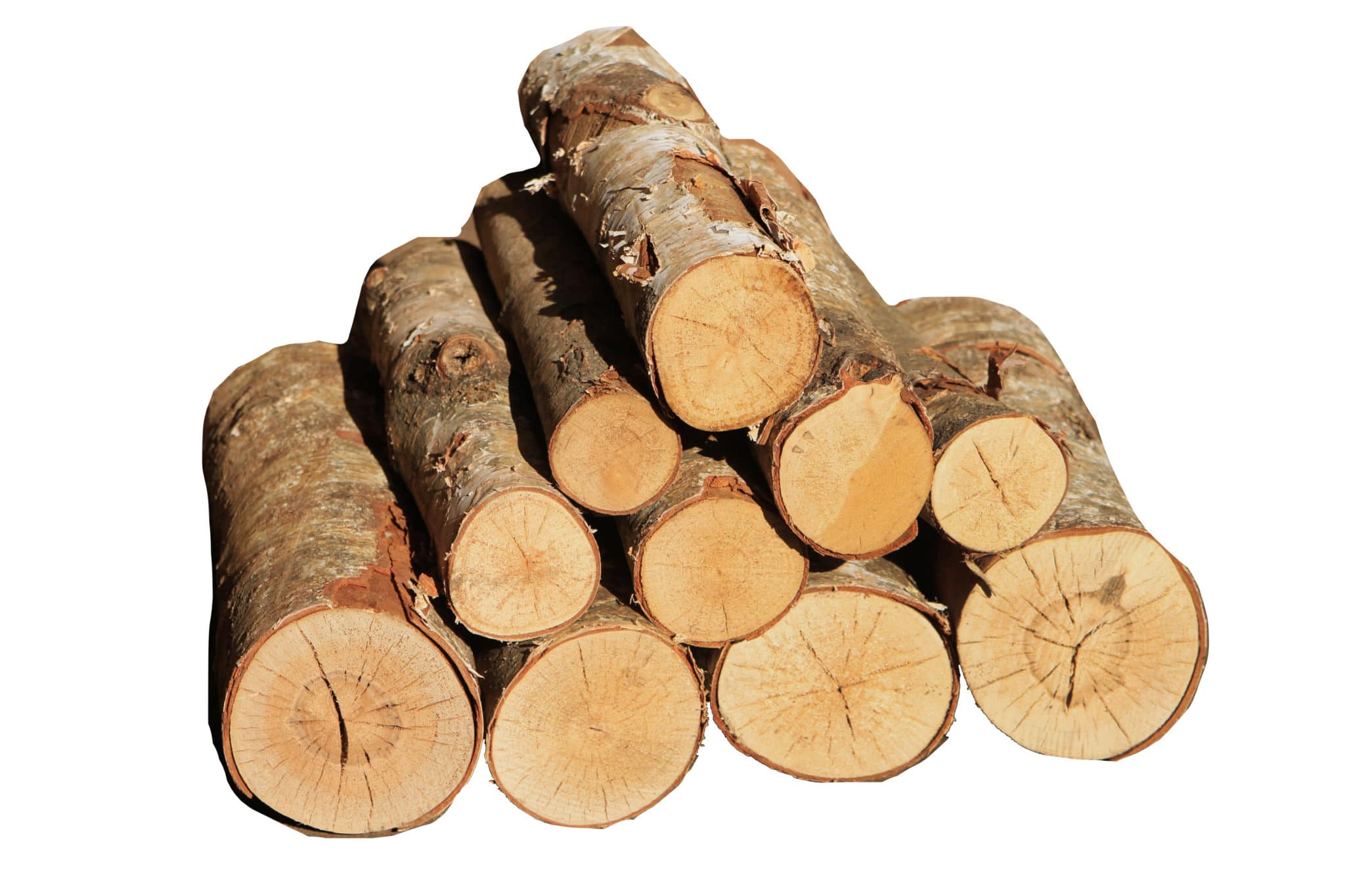 Round Log Bundles - Premier Firewood Company